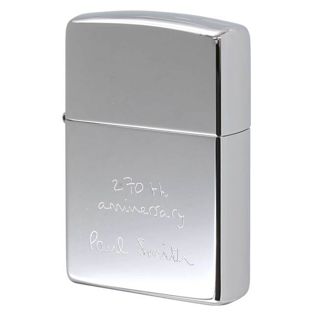 絶版/ヴィンテージ Zippo ジッポー 中古 1995年製造 ZIPPO Paul Smith 270th Anniversary  [S]ほぼ新品同様