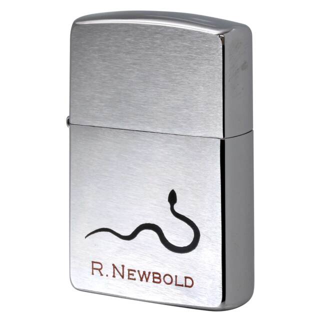 絶版/ヴィンテージ Zippo ジッポー 中古 1995年製造 ZIPPO R.Newbold アールニューボールド 蛇  [S]ほぼ新品同様