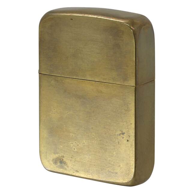 絶版/ヴィンテージ Zippo ジッポー 中古 2004年製造 1941レプリカ ブラス サテン  [C]使用感あり傷汚れあり