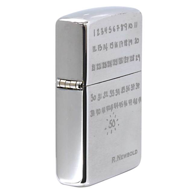 絶版/ヴィンテージ Zippo ジッポー 中古 1996年製造ZIPPO R.Newbold