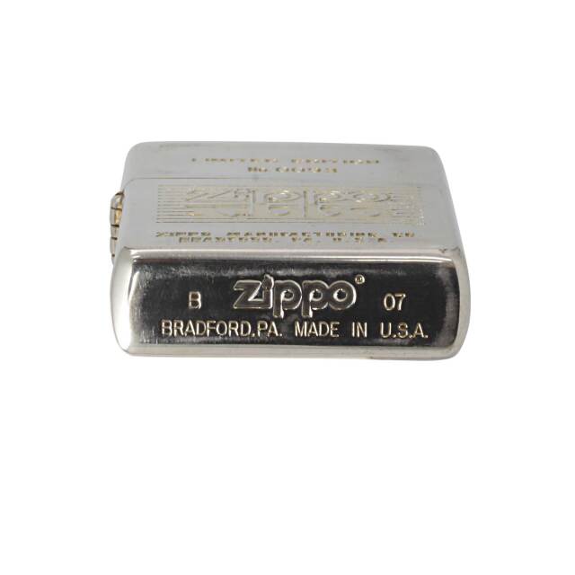 絶版/ヴィンテージ Zippo ジッポー 中古 2007年製造ZIPPO LOGO LIMITED