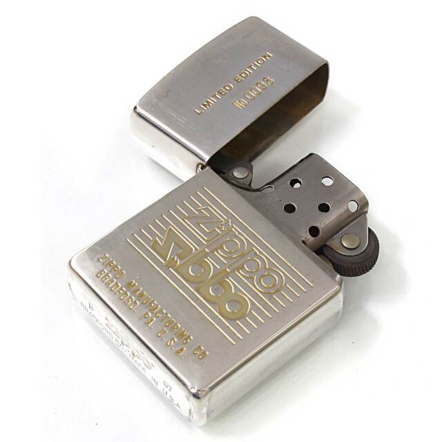 絶版/ヴィンテージ Zippo ジッポー 中古 2007年製造ZIPPO LOGO LIMITED