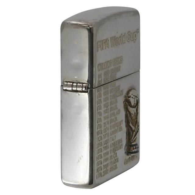絶版/ヴィンテージ Zippo ジッポー 中古 2005年製造FIFA World Cup
