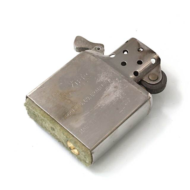 Zippo ライター 1990年製 ロゴ入り2個 絶版/ヴィンテージ Zippo ジッポー 中古 1990年製造ジッポ ロゴ ZIPPO