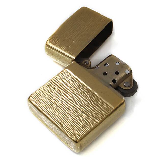 絶版/ヴィンテージ Zippo ジッポー 中古 1980年製造ゴールデン