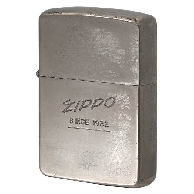 絶版/ヴィンテージ Zippo ジッポー 中古 1987年製造 ジッポ ロゴ ZIPPO LOGO SINCE 1932  [C]使用感あり傷汚れあり