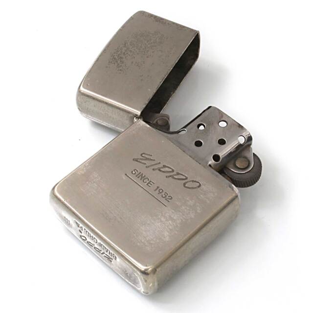 絶版/ヴィンテージ Zippo ジッポー 中古 1987年製造ジッポ ロゴ ZIPPO