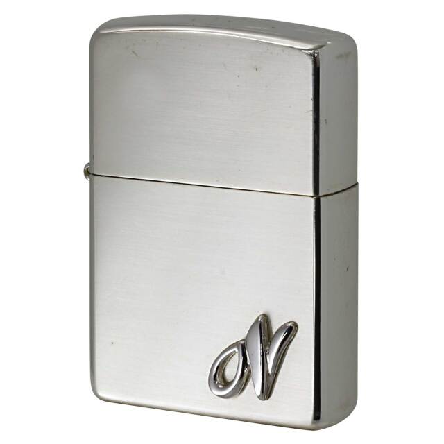 絶版/ヴィンテージ Zippo ジッポー 中古 2004年製造 イニシャル N メタル  [B]使用感ありやや傷汚れあり