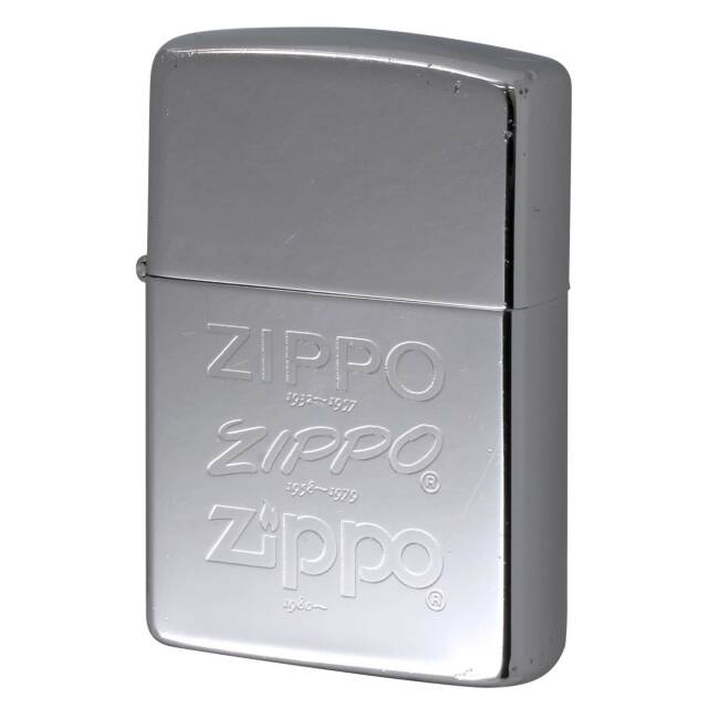 絶版/ヴィンテージ Zippo ジッポー 中古 1994年製造 ZIPPO ジッポ歴代ロゴデザイン  [B]使用感ありやや傷汚れあり