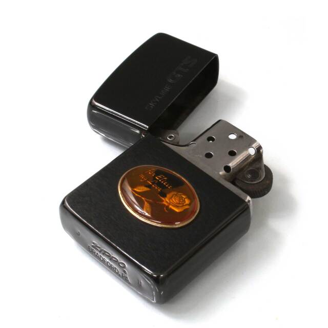 絶版/ヴィンテージ Zippo ジッポー 中古 1986年製造日産 スカイライン