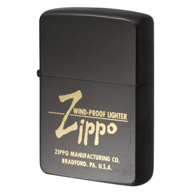 絶版/ヴィンテージ Zippo ジッポー 中古 1987年製造 Zippo Logo ジッポ ロゴ グレー  [A]使用感少なく状態が良い