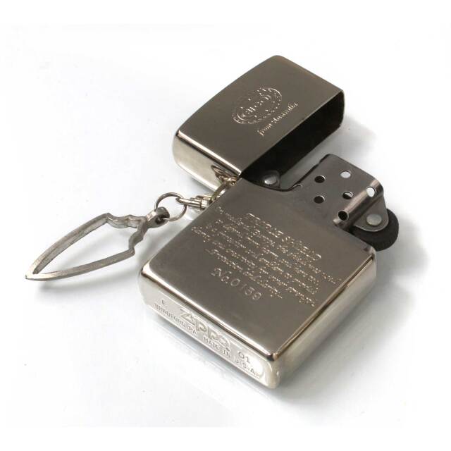 絶版/ヴィンテージ Zippo ジッポー 中古 2001年製造BICO TRIPLE SHIELD