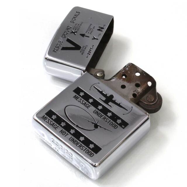 絶版/ヴィンテージ Zippo ジッポー 中古 1994年製造ALPHA Sop