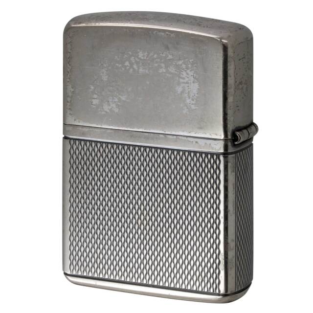 絶版/ヴィンテージ Zippo ジッポー 中古 2002年製造ARMOR アーマー