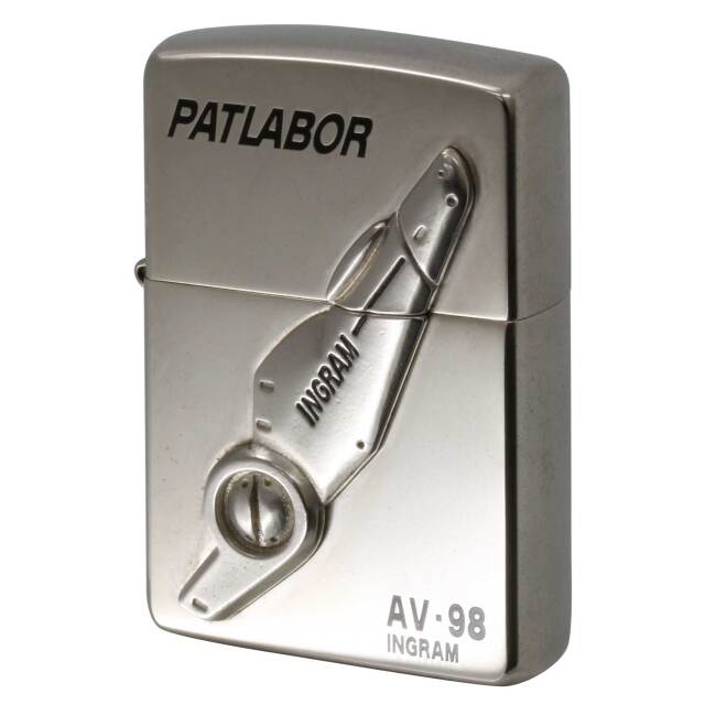 絶版/ヴィンテージ Zippo ジッポー 中古 2003年製造 機動警察パトレイバー INGRAM AV-98  [B]使用感ありやや傷汚れあり