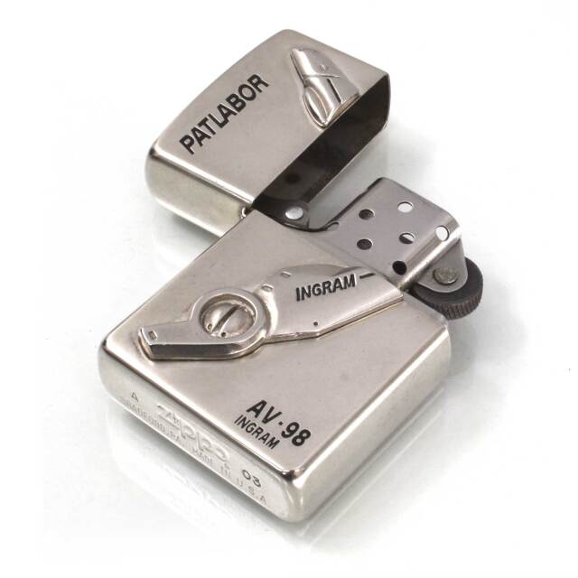 絶版/ヴィンテージ Zippo ジッポー 中古 2003年製造機動警察
