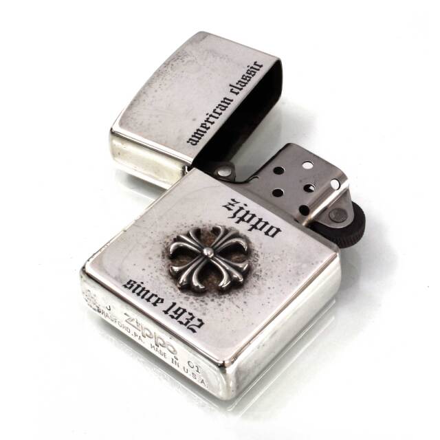 絶版/ヴィンテージ Zippo ジッポー 中古 2001年製造american classic