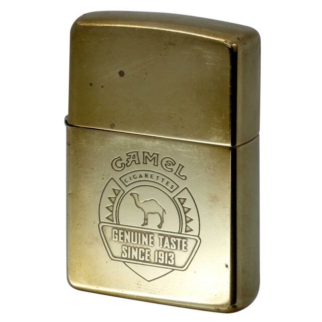 絶版/ヴィンテージ Zippo ジッポー 中古 1996年製造キャメル CAMEL