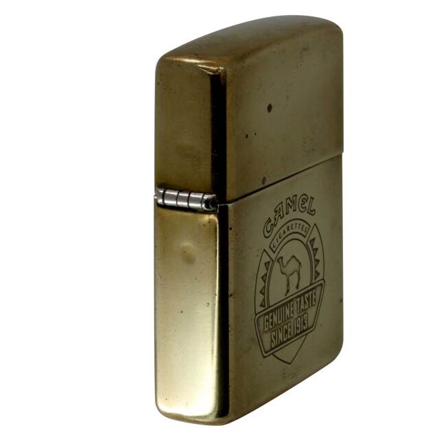絶版/ヴィンテージ Zippo ジッポー 中古 1996年製造キャメル CAMEL