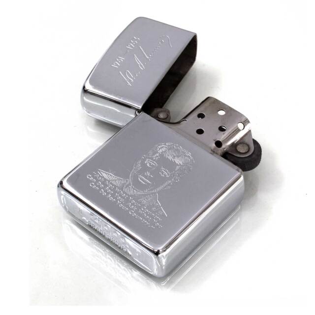 【希少】ジョンエフケネディ　ジッポー 絶版/ヴィンテージ Zippo ジッポー 中古 1990年製造ジョン・F