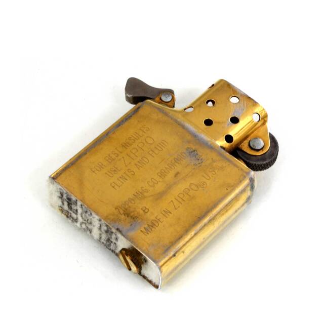 絶版/ヴィンテージ Zippo ジッポー 中古 1996年製造ZIPPO LOGO SOLID