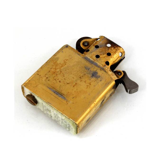 絶版/ヴィンテージ Zippo ジッポー 中古 2003年製造ブラッシュド 絶版/ヴィンテージ Zippo ジッポー 中古 2003年製造ブラッシュド