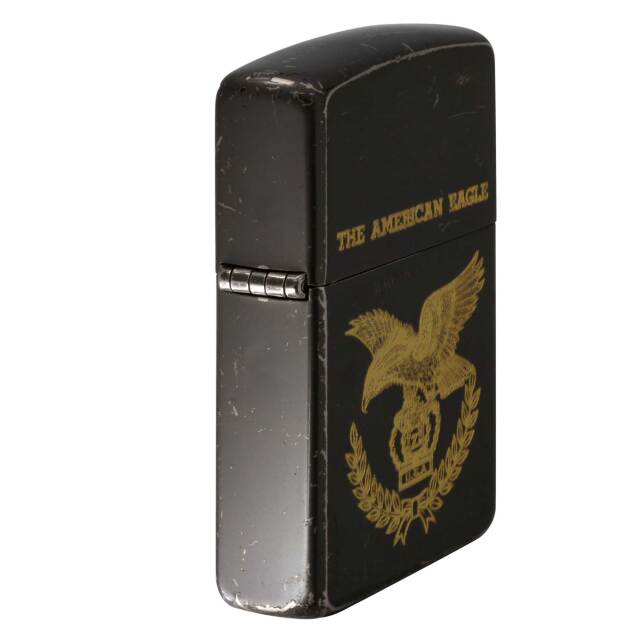 絶版/ヴィンテージ Zippo ジッポー 中古 1990年製造THE AMERICAN EAGLE