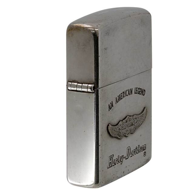 絶版/ヴィンテージ Zippo ジッポー 中古 1990年製造Harley Davidson