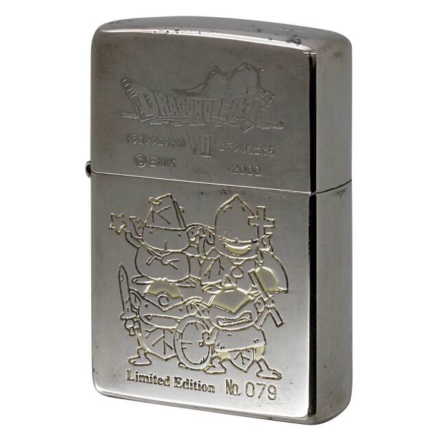絶版/ヴィンテージ Zippo ジッポー 中古 2000年製造 ドラゴンクエスト エデンの戦士たち No.079  [C]使用感あり傷汚れあり