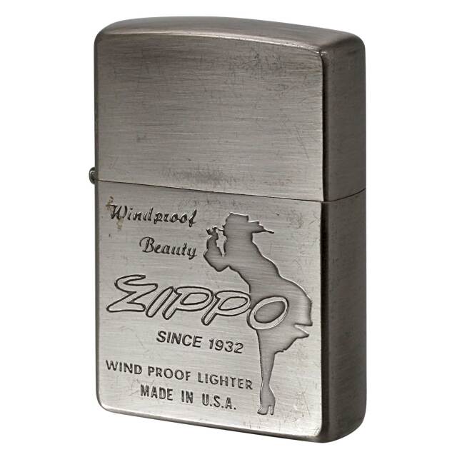 絶版/ヴィンテージ Zippo ジッポー 中古 1998年製造 Windproof Beauty Windy ウィンディ  [C]使用感あり傷汚れあり