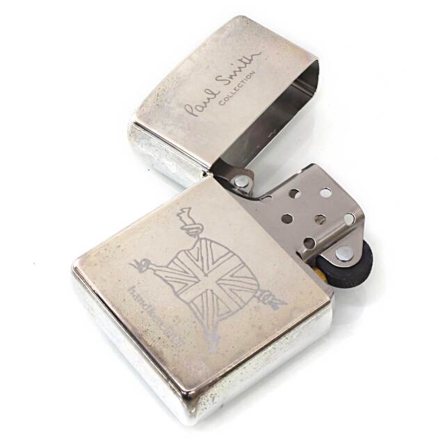 絶版/ヴィンテージ Zippo ジッポー 中古 2000年製造ZIPPO Paul Smith