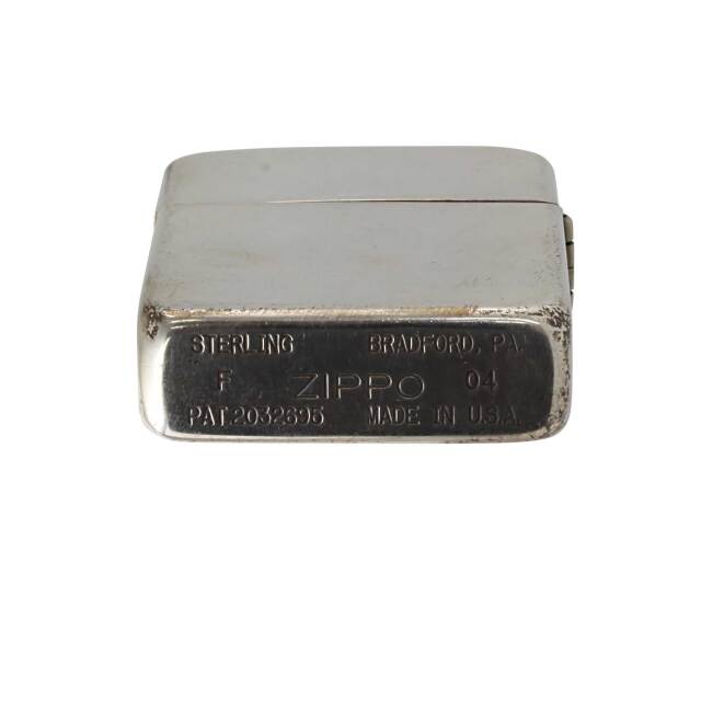 絶版/ヴィンテージ Zippo ジッポー 中古 2004年製造1941レプリカ 鏡面