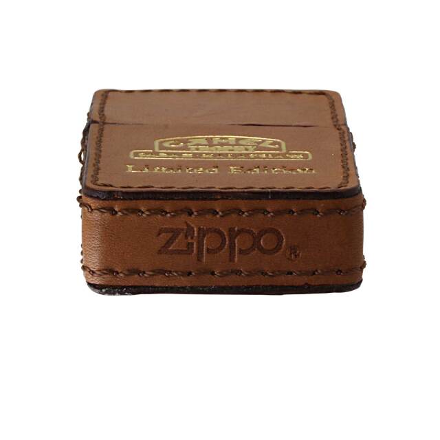 絶版/ヴィンテージ Zippo ジッポー 中古 1993年製造限定5000個 革巻き