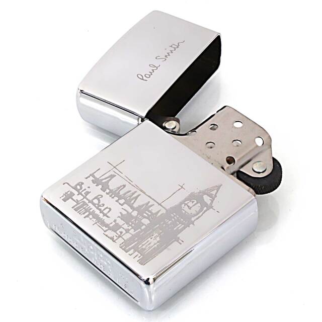絶版/ヴィンテージ Zippo ジッポー 中古 2001年製造ZIPPO Paul Smith