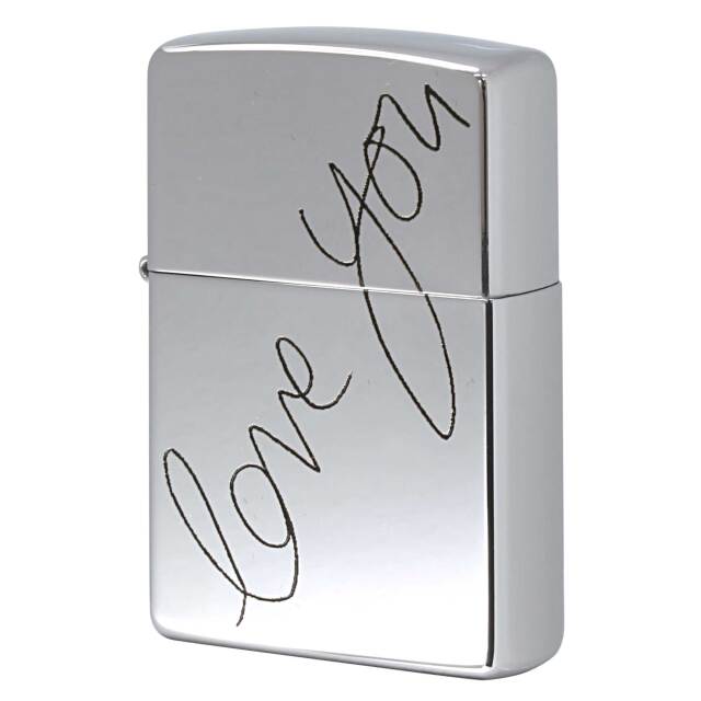 絶版/ヴィンテージ Zippo ジッポー 中古 2003年製造 ZIPPO Paul Smith ポール・スミス 試作品 Love You ブラック  [S]ほぼ新品同様