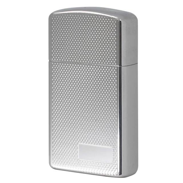 絶版/ヴィンテージ Zippo ジッポー 中古 2000年製造 ZIPPO Paul Smith ポール・スミス 試作品 スリム アルミカバー付 ドットエンジンタン  [A]使用感少なく状態が良い