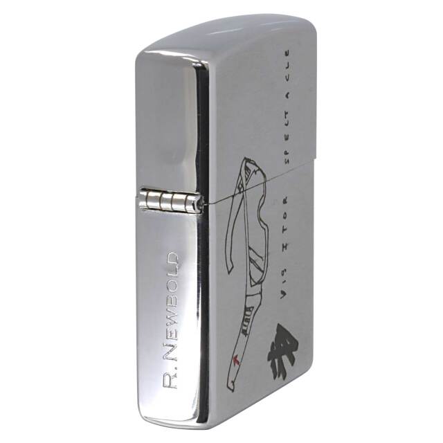 絶版/ヴィンテージ Zippo ジッポー 中古 2000年製造ZIPPO R.Newbold