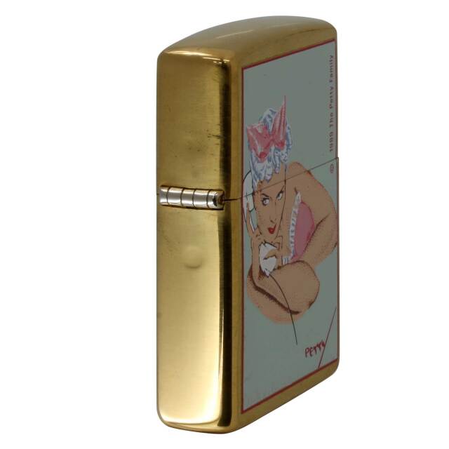 絶版/ヴィンテージ Zippo ジッポー 中古 1999年製造ペティ・ガール The