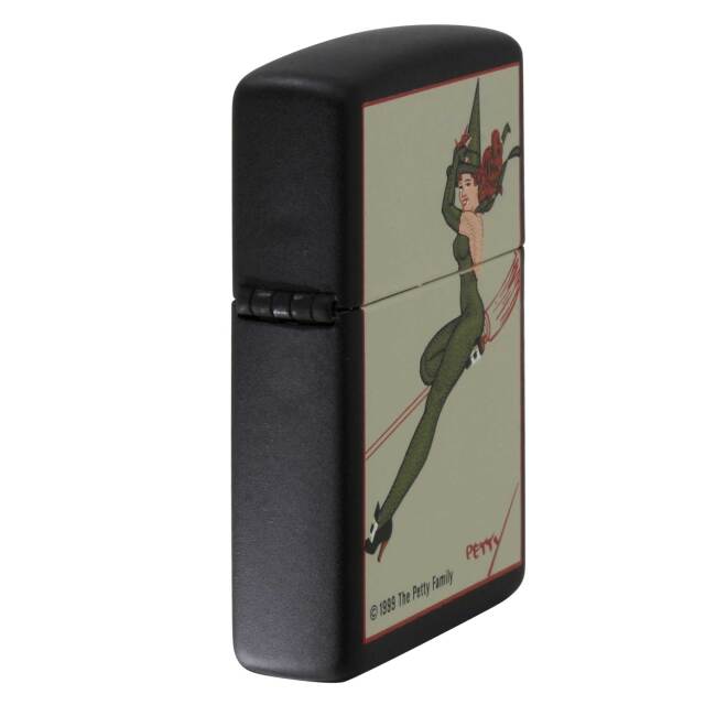 絶版/ヴィンテージ Zippo ジッポー 中古 1998年製造ペティ・ガール The