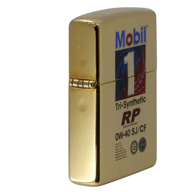 絶版/ヴィンテージ Zippo ジッポー 中古 2001年製造Mobil 1 モービル