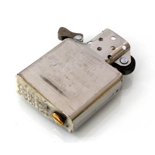 絶版/ヴィンテージ Zippo ジッポー 中古 2001年製造Mobil 1 モービル