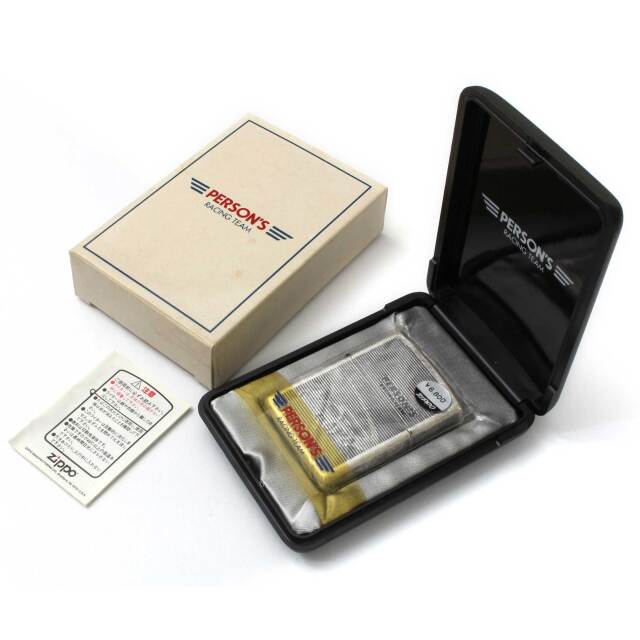 絶版/ヴィンテージ Zippo ジッポー 中古 1997年製造PERSON'S RACING