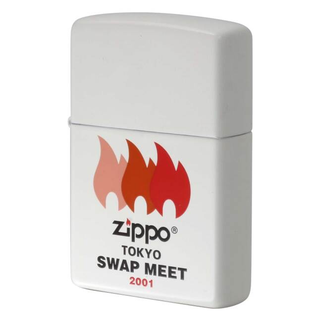 絶版/ヴィンテージ Zippo ジッポー 中古 1999年製造 東京スワップミート記念 2001  [N]未使用・新品
