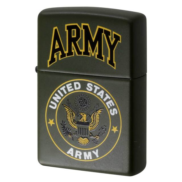 絶版/ヴィンテージ Zippo ジッポー 中古 1998年製造 540 ARMY アメリカ軍 陸軍 グリーン マット  [N]未使用・新品