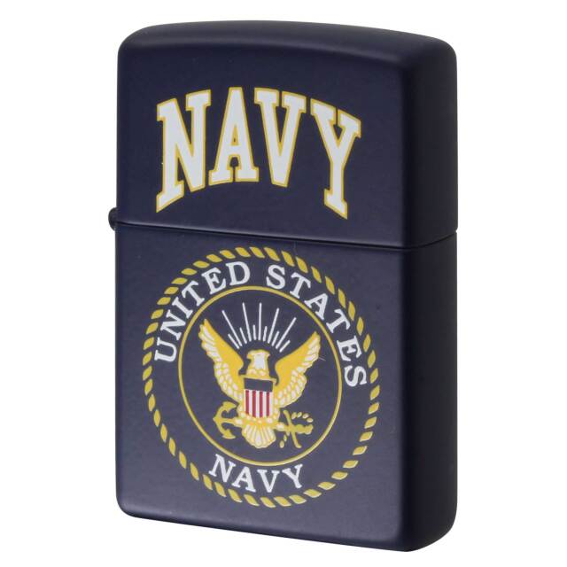 絶版/ヴィンテージ Zippo ジッポー 中古 1999年製造 538 NAVY アメリカ海軍 ネイビー マット  [N]未使用・新品
