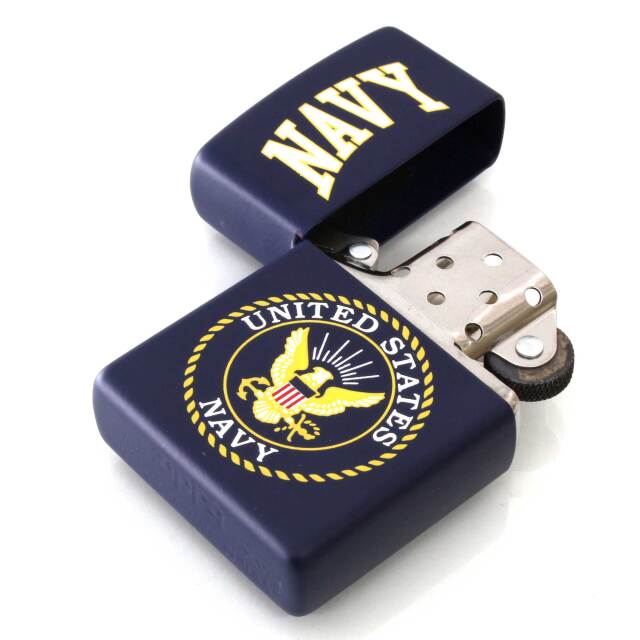 ZIPPO (アメリカ海軍)1990年代 未使用 絶版/ヴィンテージ Zippo ジッポー 中古 1999年製造538 NAVY アメリカ