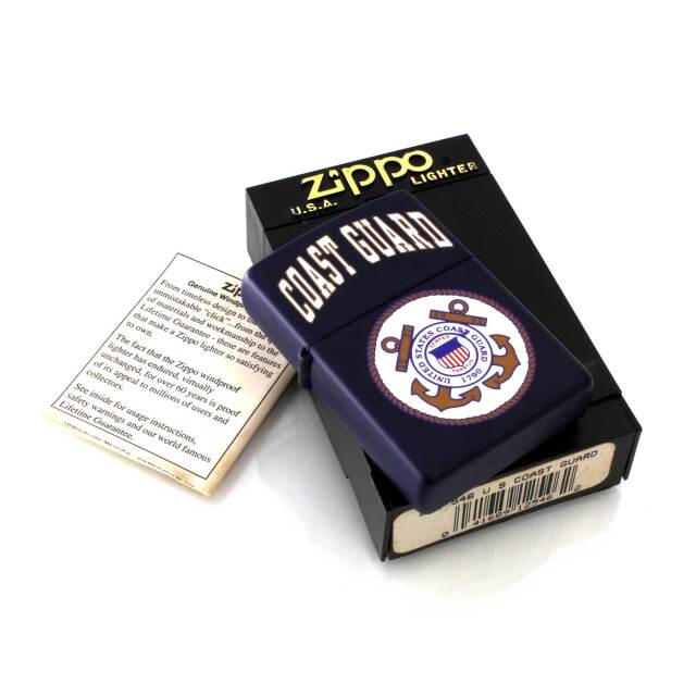 絶版/ヴィンテージ Zippo ジッポー 中古 1999年製造546 US COAST GURRD