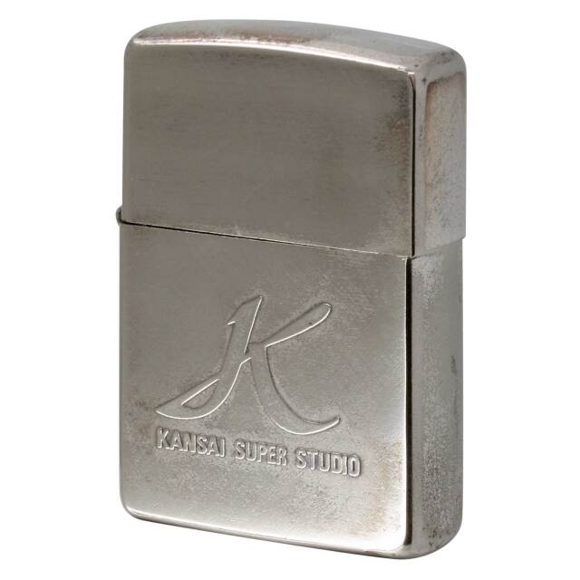 絶版/ヴィンテージ Zippo ジッポー 中古 1993年製造 山本寛斎 KANSAI SUPER STUDIO  [C]使用感あり傷汚れあり