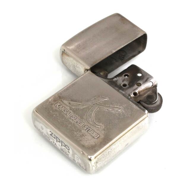 絶版/ヴィンテージ Zippo ジッポー 中古 1993年製造山本寛斎 KANSAI