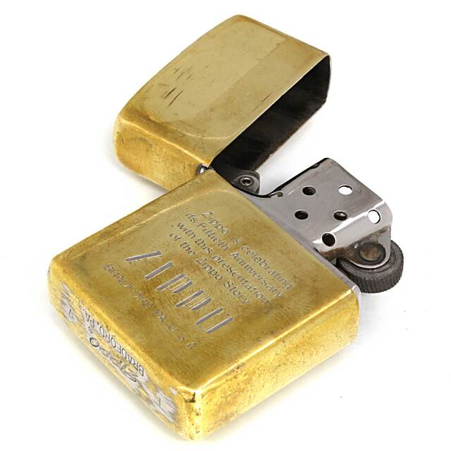 絶版/ヴィンテージ Zippo ジッポー 中古 1989年製造創業50周年記念